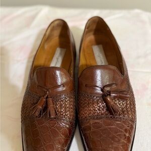 Mezlan Carmel Colored Leather Tassel Loafers. Made in Spain!  Excellent !